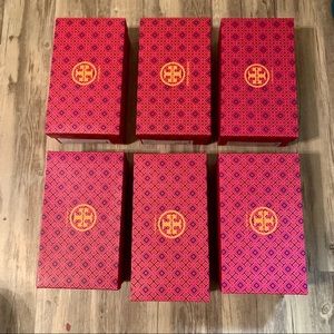 Tory Burch Miller Sandals Shoe Boxes -Bundle